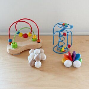 Hape and Plan Toys Montessori Baby Bundle (0 - 6 Months+)